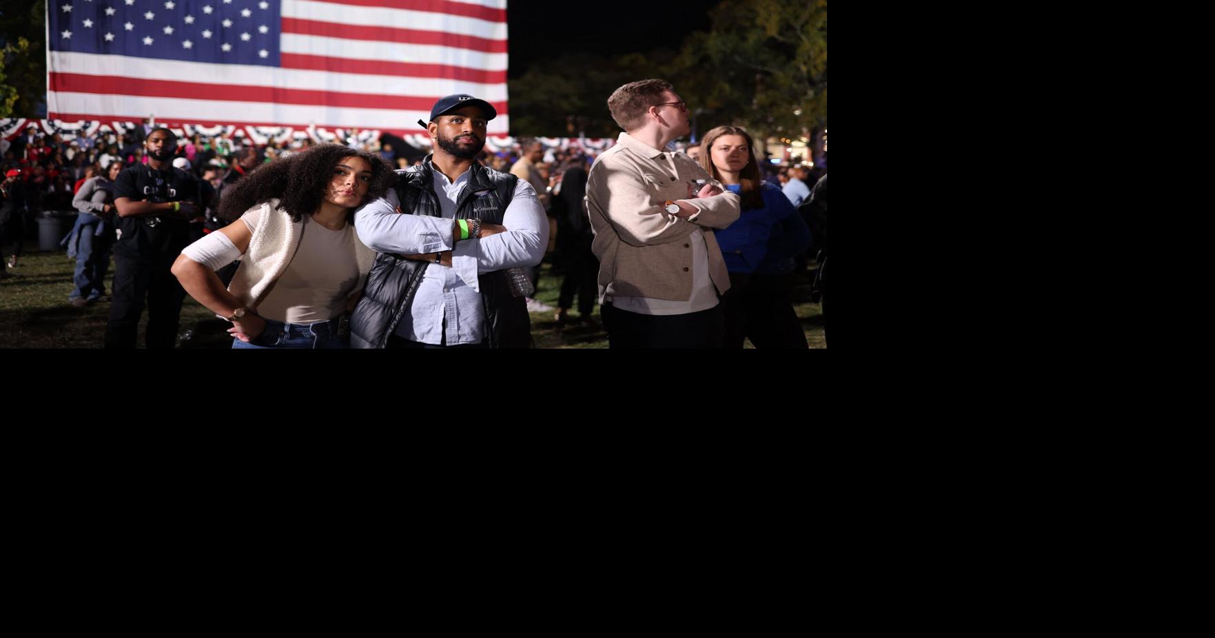 Inside Kamala Harris’s tense, historic election day party