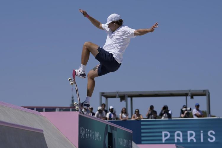 Japan's Yuto Horigome wins second Olympic gold medal in men's street