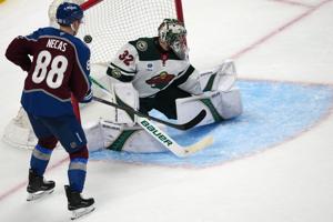 Necas' breakout year with Avs includes 100-point season, playoff success and locker-room pranks