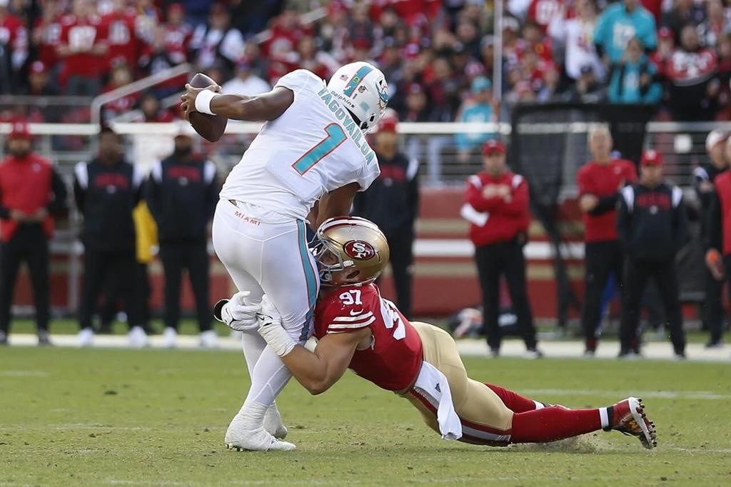 Miami hoping tough 49ers loss prepares it for the postseason