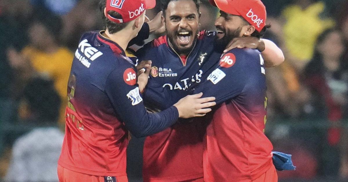 Ipl Vip B Bengaluru go top of the IPL after epic two-run win over Chennai