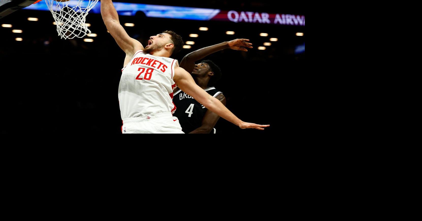 NBA scores: Durant leads Rockets past Nets for fourth straight victory