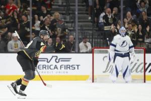 Golden Knights leading goal scorer Tomas Hertl to miss road trip after getting injured Sunday