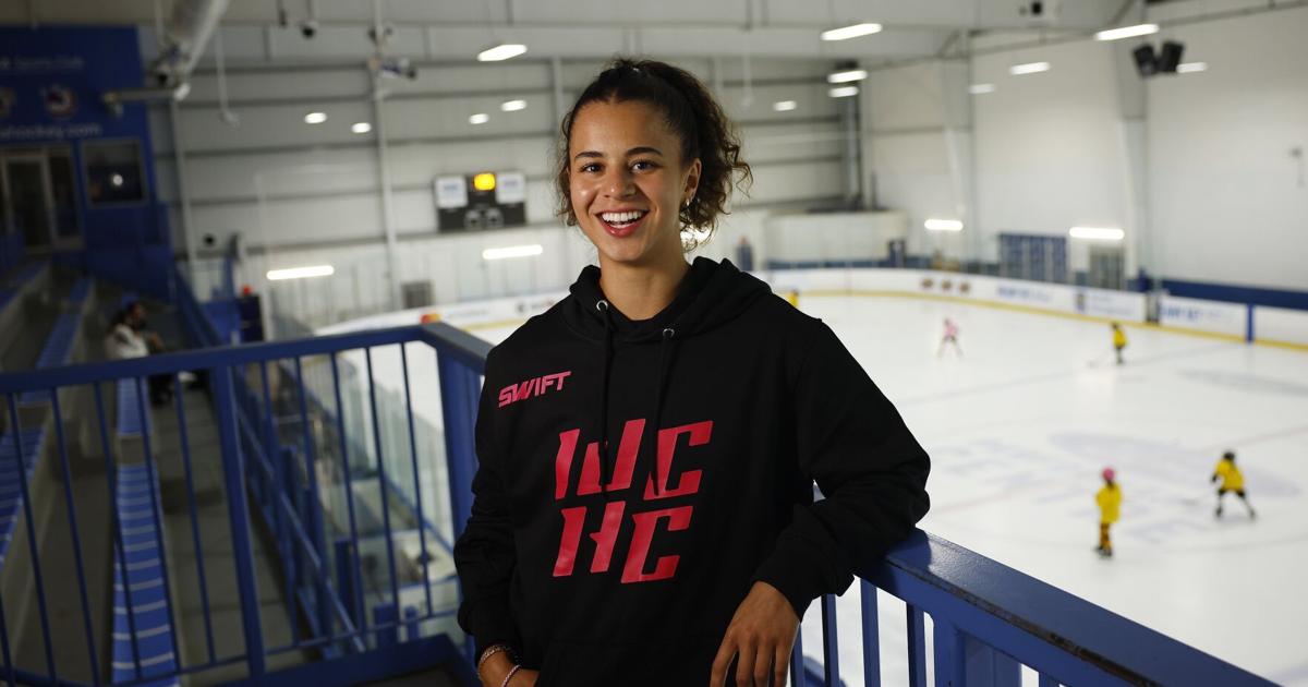 Her father is a Hall of Famer. She just got drafted by PWHL Hamilton ...