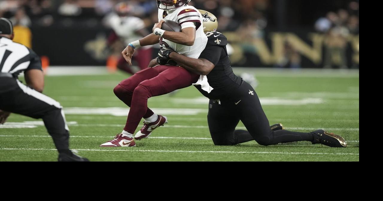 Jayden Daniels was sacked 8 times, and the Commanders rookie QB shoulders some of the blame
