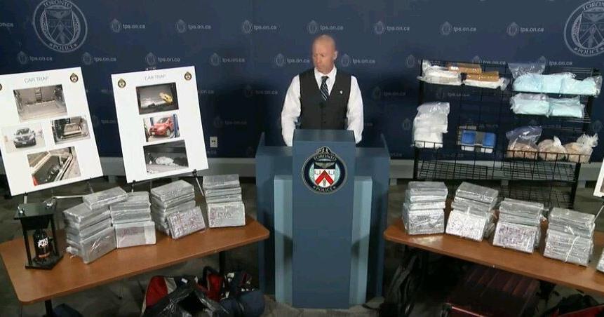 Toronto police seize more than $3.5 million in cocaine, illicit drugs