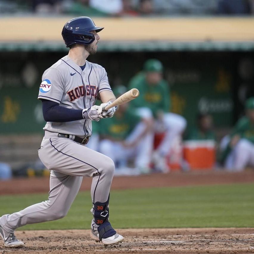 Rookie France shuts down A's and Tucker delivers go-ahead two-run