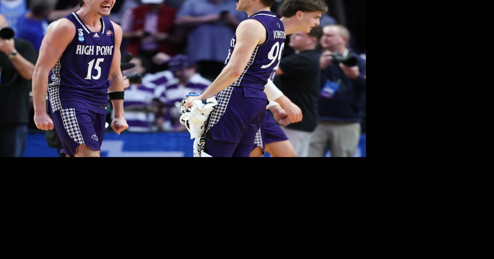 High Point stuns Wisconsin 83-82 in March Madness on Chase Johnston's ...