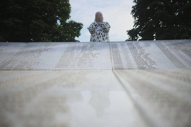 Photos of the 30th anniversary of Srebrenica as 7 newly identified victims are laid to rest