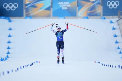 France takes gold in the first biathlon race of the Winter Olympics as Simon secures mixed relay win