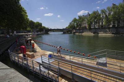 Want to take a dip in Paris? River Seine reopens to public swimming for first time in a century