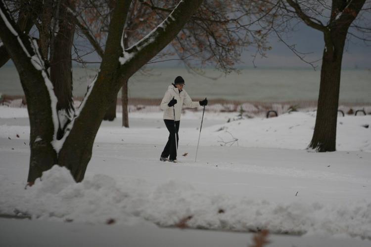 Photos of the first major winter storm blanketing the Northeast
