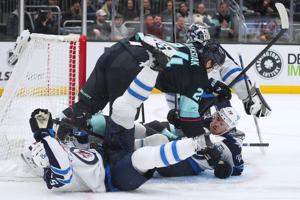Eberle scores twice in the 3rd period as Kraken take 5-3 victory over the Jets