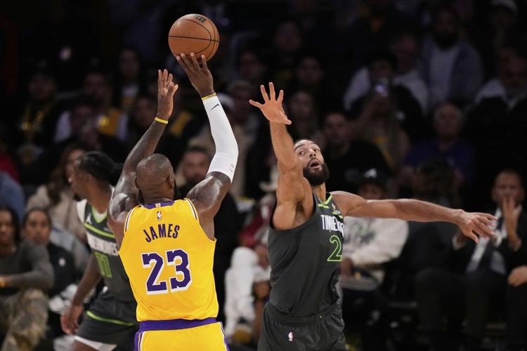 Rudy Gobert dominates small-ball Lakers and the Timberwolves advance ...