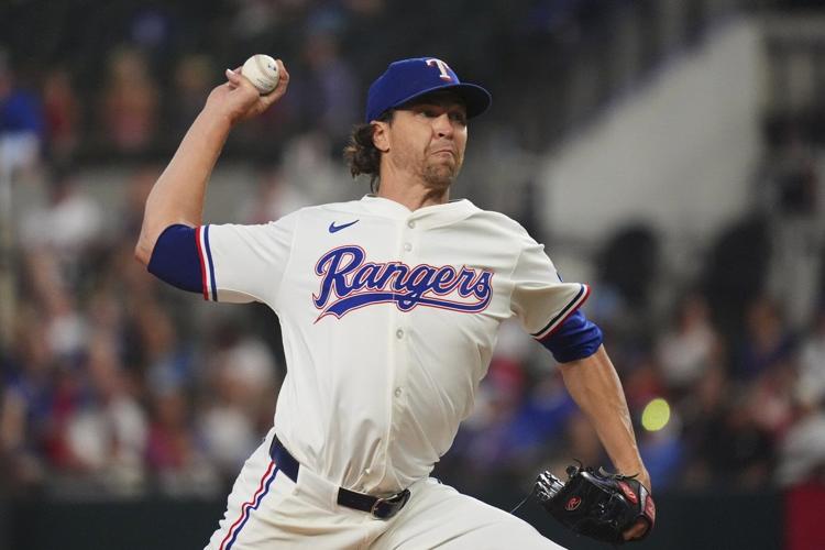 Jacob deGrom strikes out 9 and helps the Rangers to a 6-2 win over the Athletics