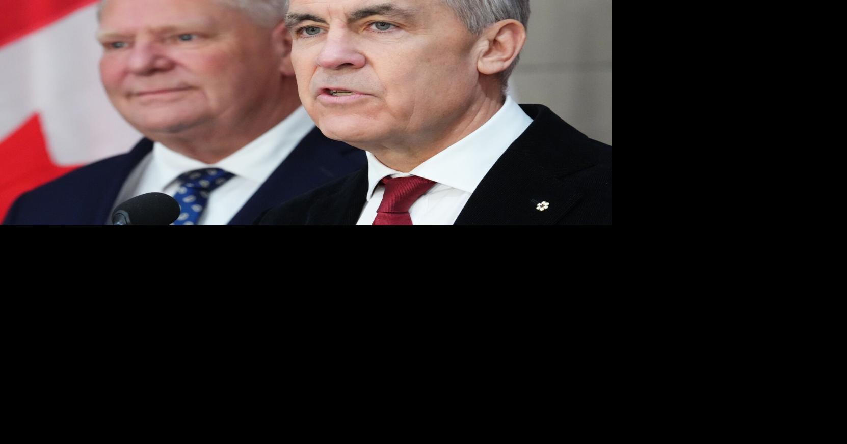 Why Mark Carney might be hiding behind Doug Ford on the Billy Bishop expansion
