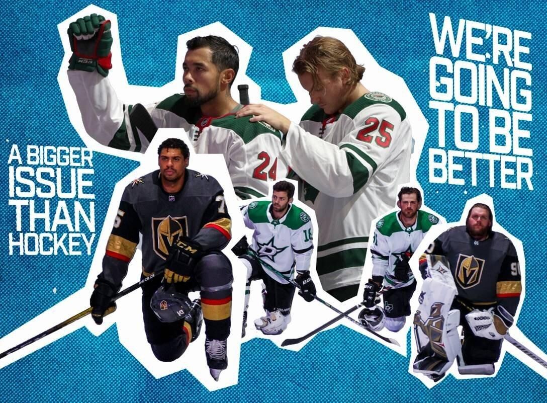 Hockey has long been dominated by white men. These players hope to create a  more inclusive future for the sport