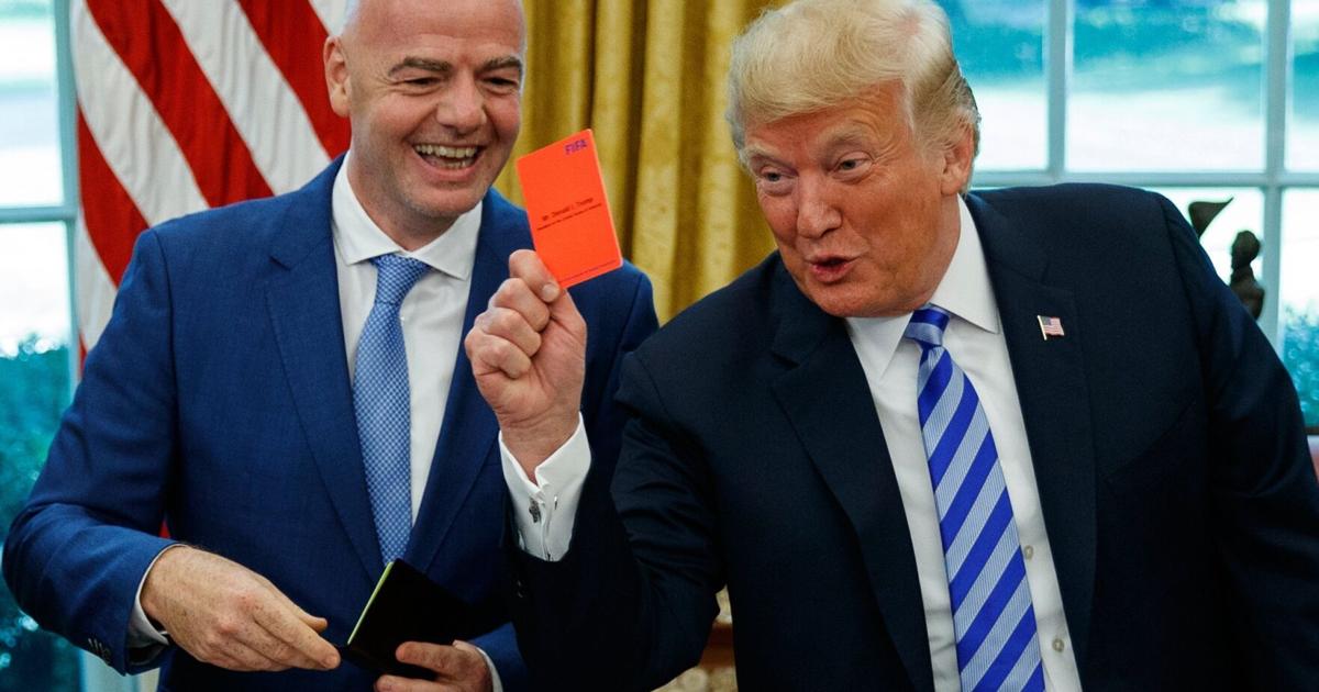 Bruce Arthur: Donald Trump inserts himself into the World Cup and only the football can save us