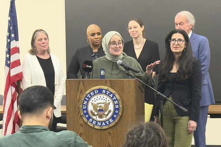Turkish Tufts University student back in Boston after release from Louisiana detention center