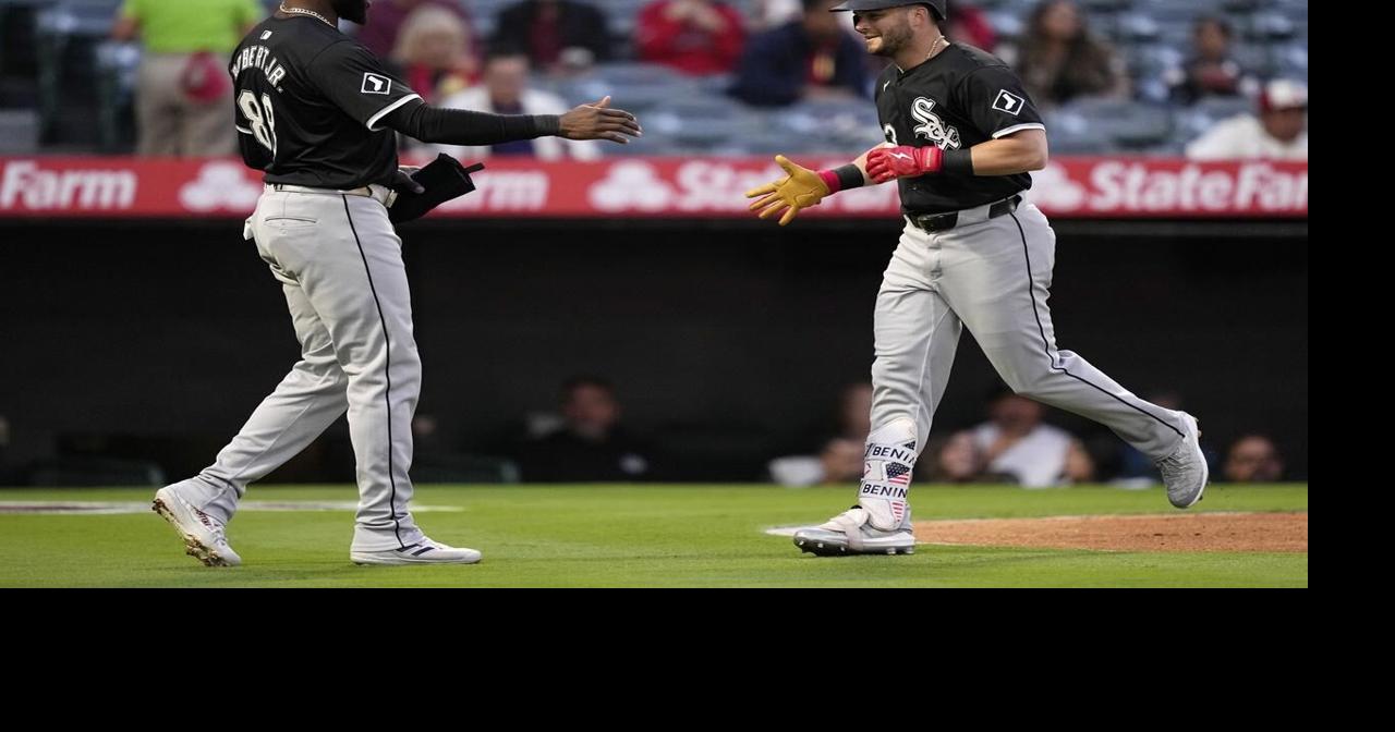 White Sox on 3-game winning streak for first time in nearly 3 months after beating Angels 8-4