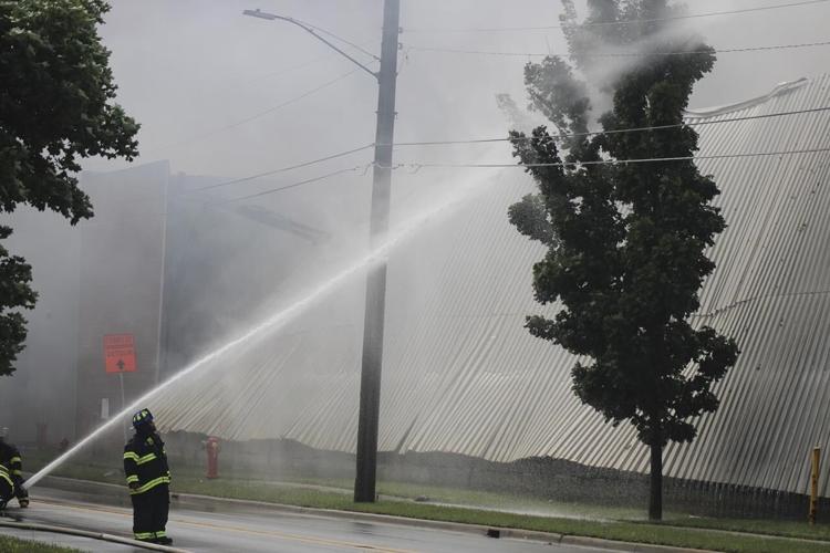 Shelter in place lifted after fire at Michigan paper mill produces ...