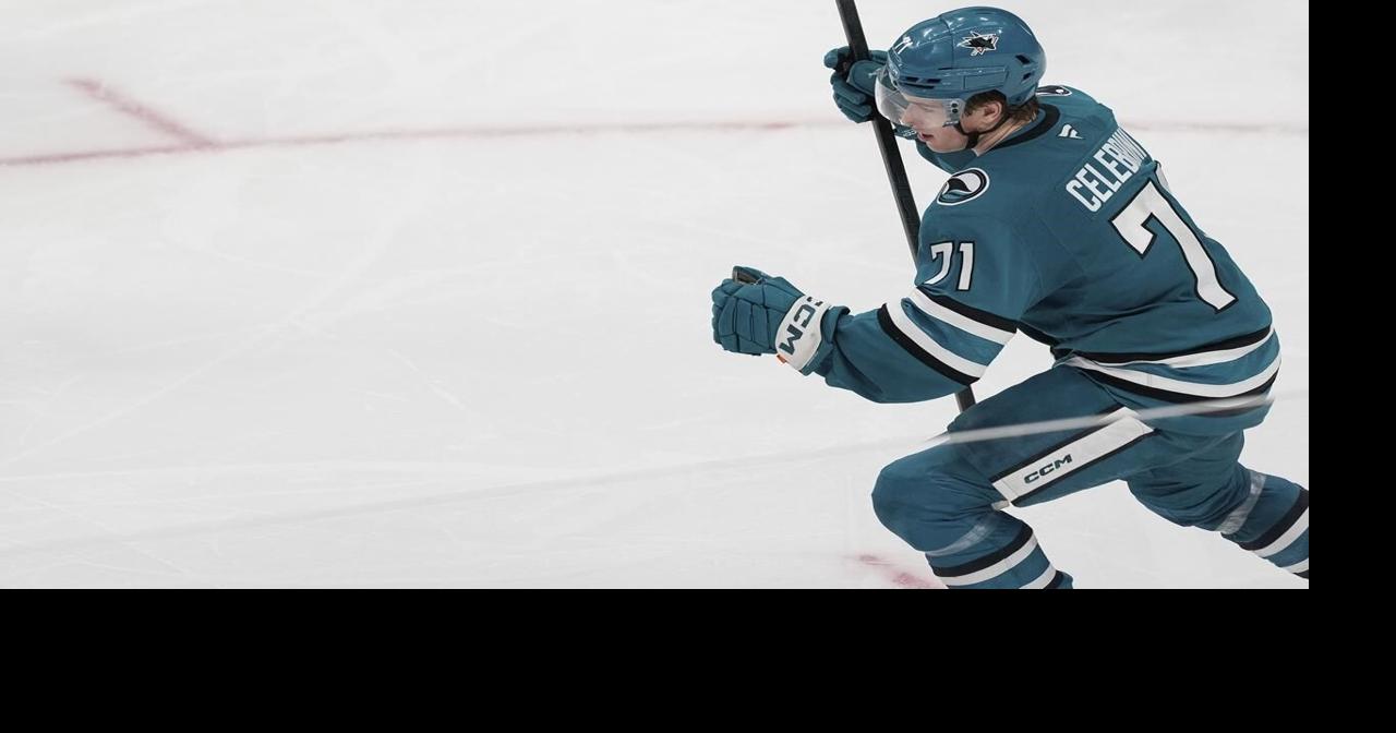 Celebrini scores 2 and adds an assist as Sharks shock Kings 7-2