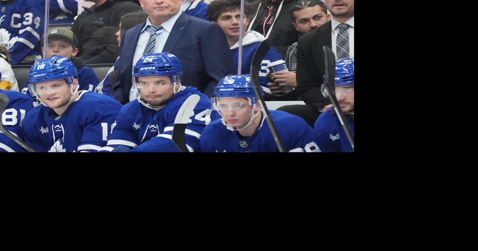 Struggling Toronto Maple Leafs snap skid with decisive win over Pittsburgh Penguins