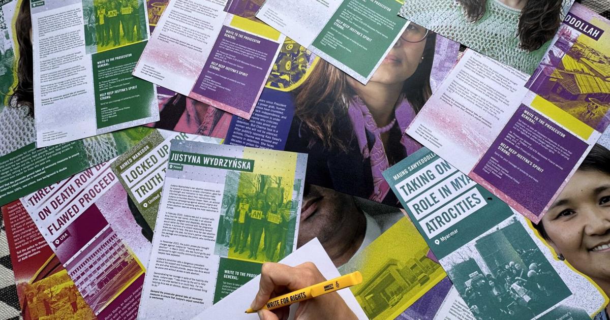 Write For Rights Pack How students are changing lives with Write for Rights