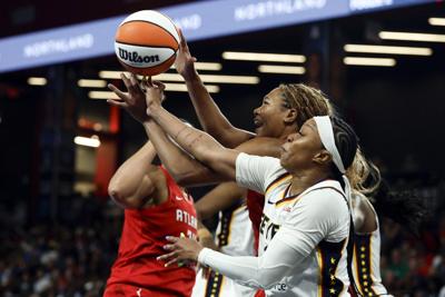 Boston has go-ahead basket with 7.4 seconds left as Fever beat Dream to reach WNBA semifinals