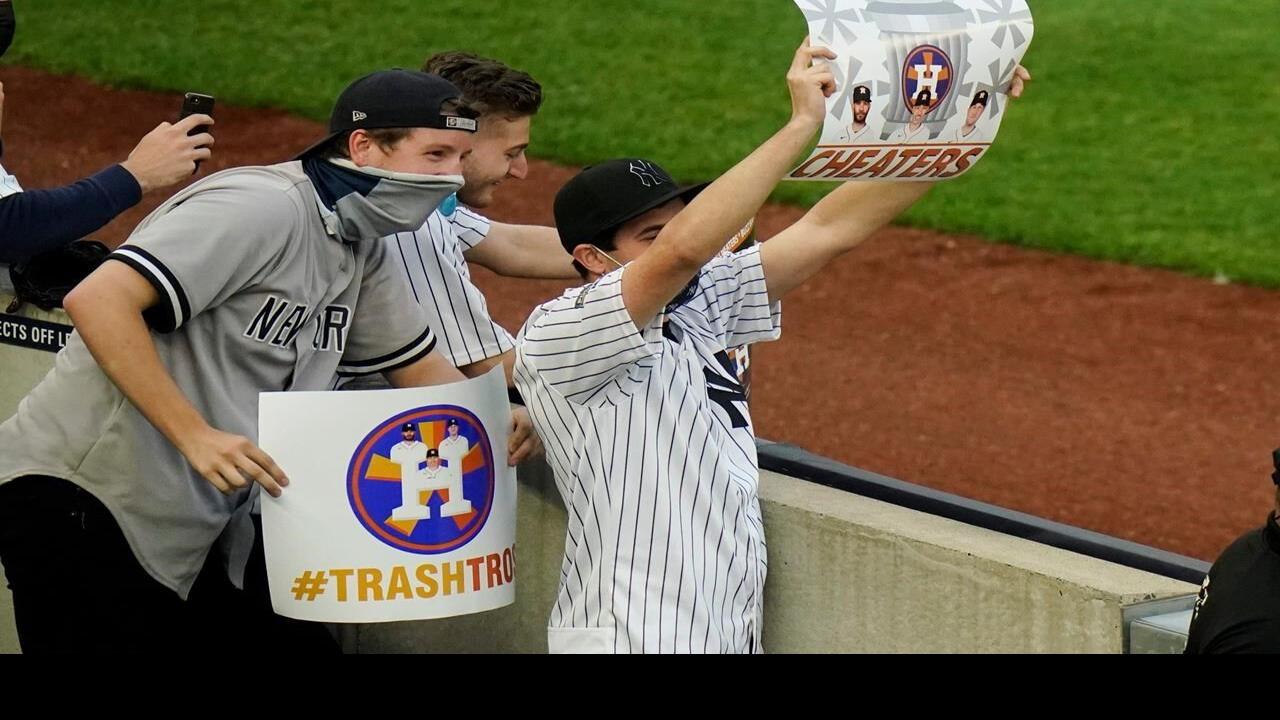 Salty fans, hot Yankees greet Astros in return to Bronx
