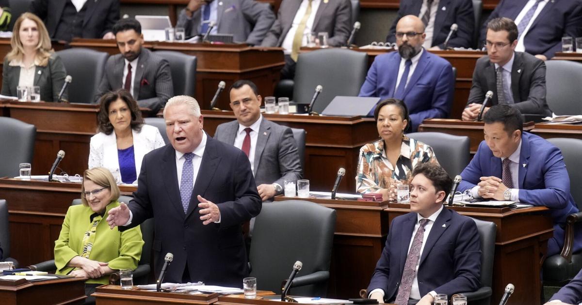 Doug Ford sends MPPs on a five-month summer recess