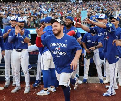Alejandro Kirk's heroics let AL East champion Blue Jays exhale