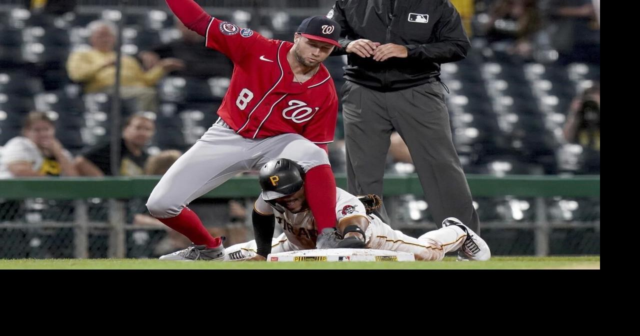 Palacios and Falter lead the Pirates to a 5-1 victory over the Nationals