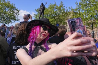 PHOTO COLLECTION: Britain Motorhead Lemmy Commemoration