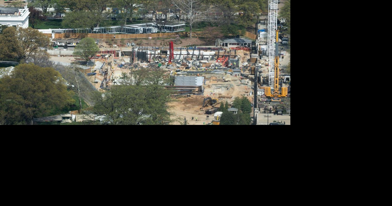 Construction on Trump's White House ballroom can continue for now, US appeals court says