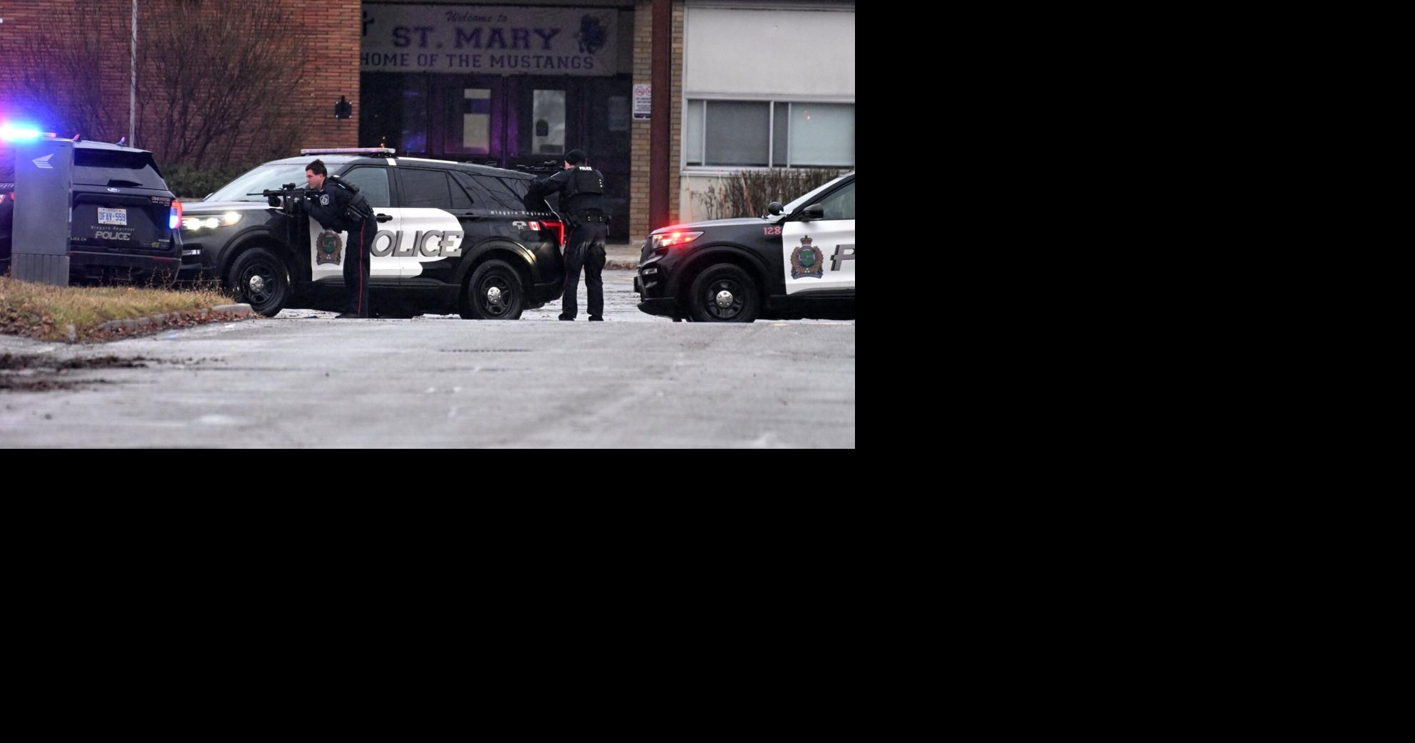 Police responded to a building at 114 Second St., near Plymouth Road, after a report of shots fired shortly after 8 a.m.