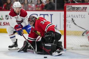 Juraj Slafkovsky scores as Montreal Canadiens rally past Chicago Blackhawks 5-2