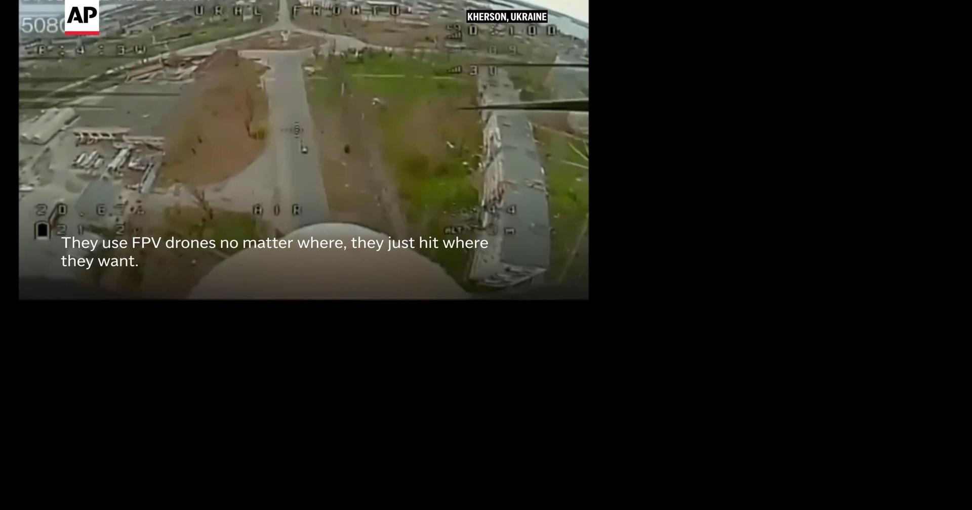 How Russian drones targeting civilians are turning one Ukrainian city into a 'human safari’