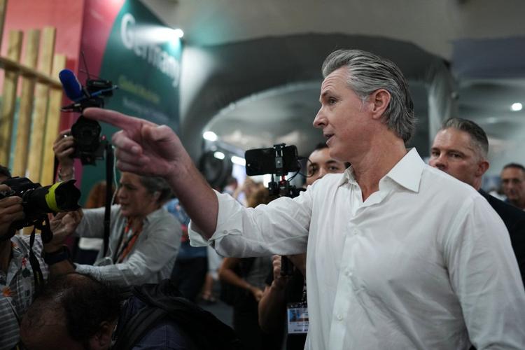 AP Interview: Newsom says Trump climate-fighting absence is 'doubling ...