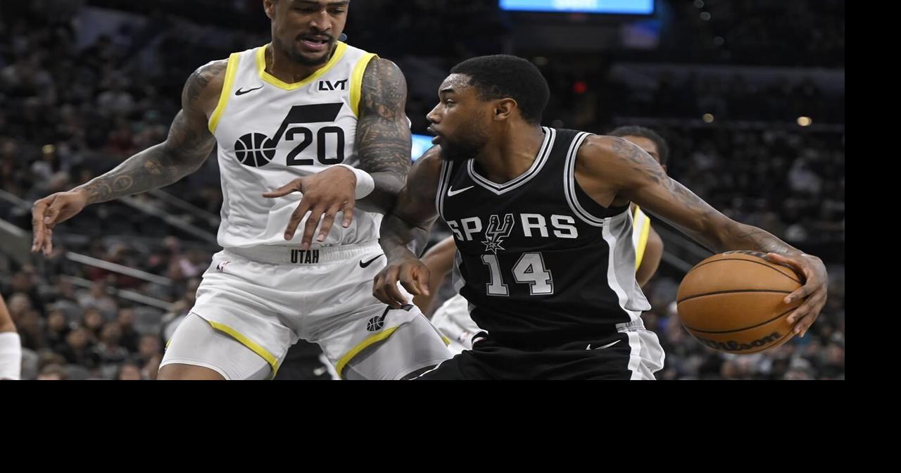 Jazz fend off Spurs 111-110 despite 24 points, 16 rebounds and 7 blocks from Wembanyama