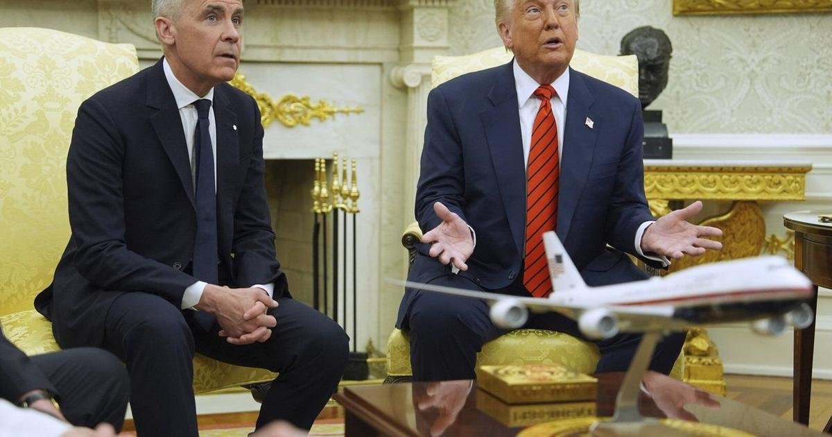 Canada's Carney becomes the latest foreign leader to get the Trump treatment in the Oval Office