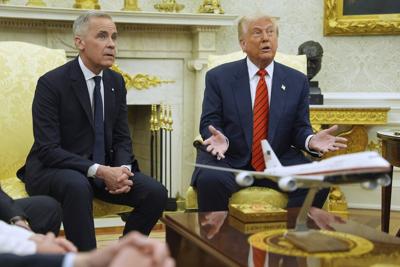 Canada's Carney becomes the latest foreign leader to get the Trump treatment in the Oval Office
