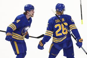 Tuch and Dahlin help the Sabres beat the Golden Knights 4-3 in a shootout