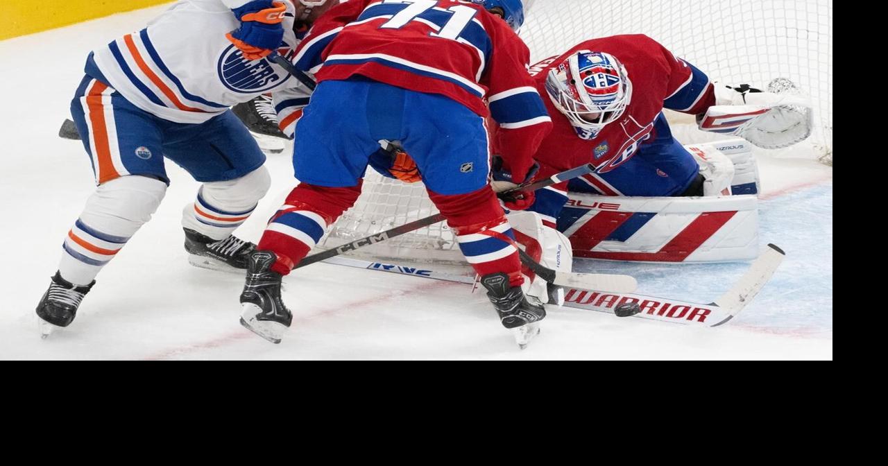 Sam Montembeault backstops Canadiens to 3-0 win over Oilers