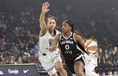 Jackie Young scores final 10 points for Aces in 104-102 win over Valkyries