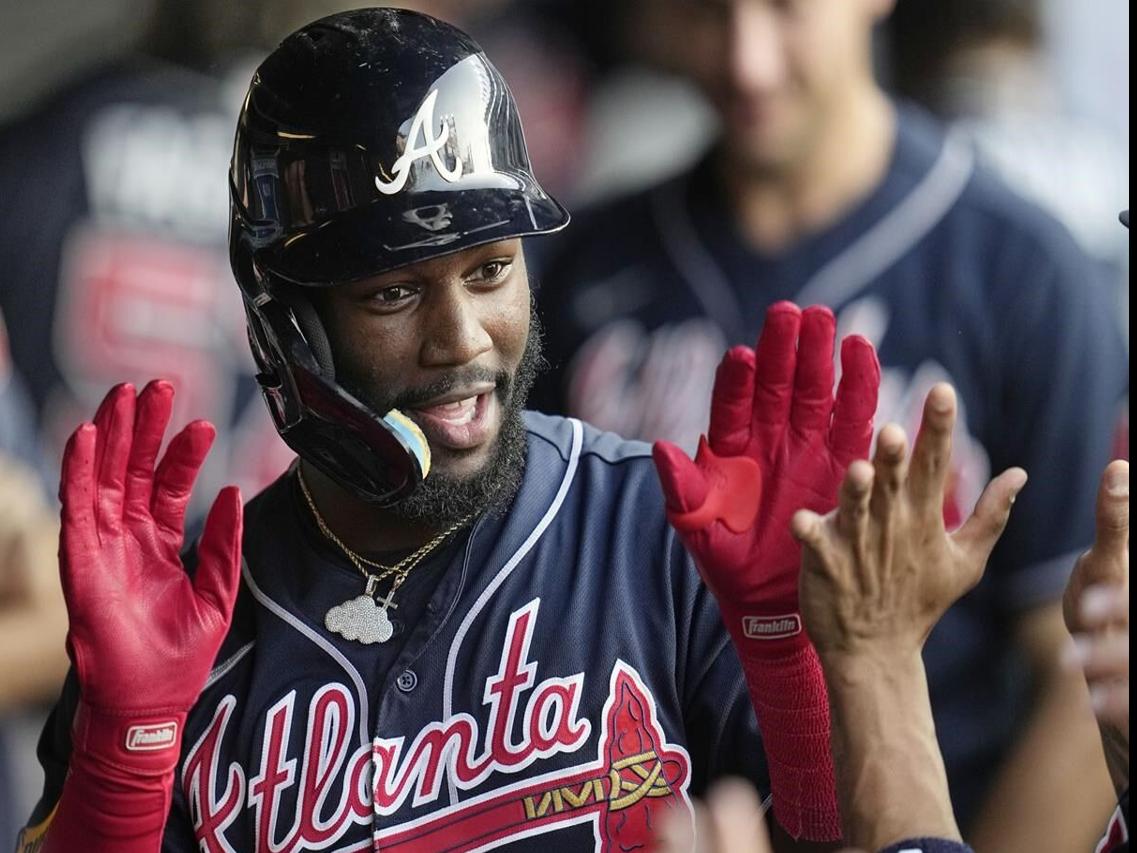 Michael Harris hits 2 HRs, Braves beat Guardians 4-2 for ninth straight win  - The San Diego Union-Tribune