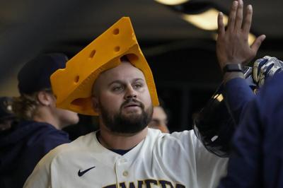 Rowdy Tellez hits two homers, connects with young fan