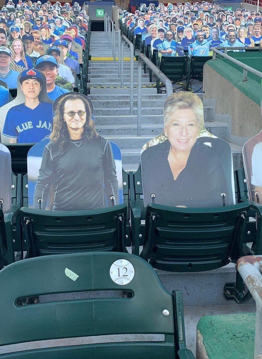 Blue Jays (and Their Fan Cutouts) Play Their Last Game in Florida