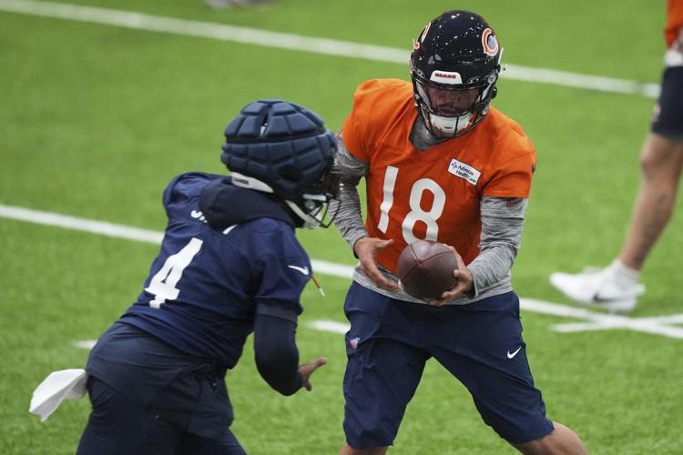 Bears coach praises Caleb Williams while QB stays quiet in wake of book excerpt