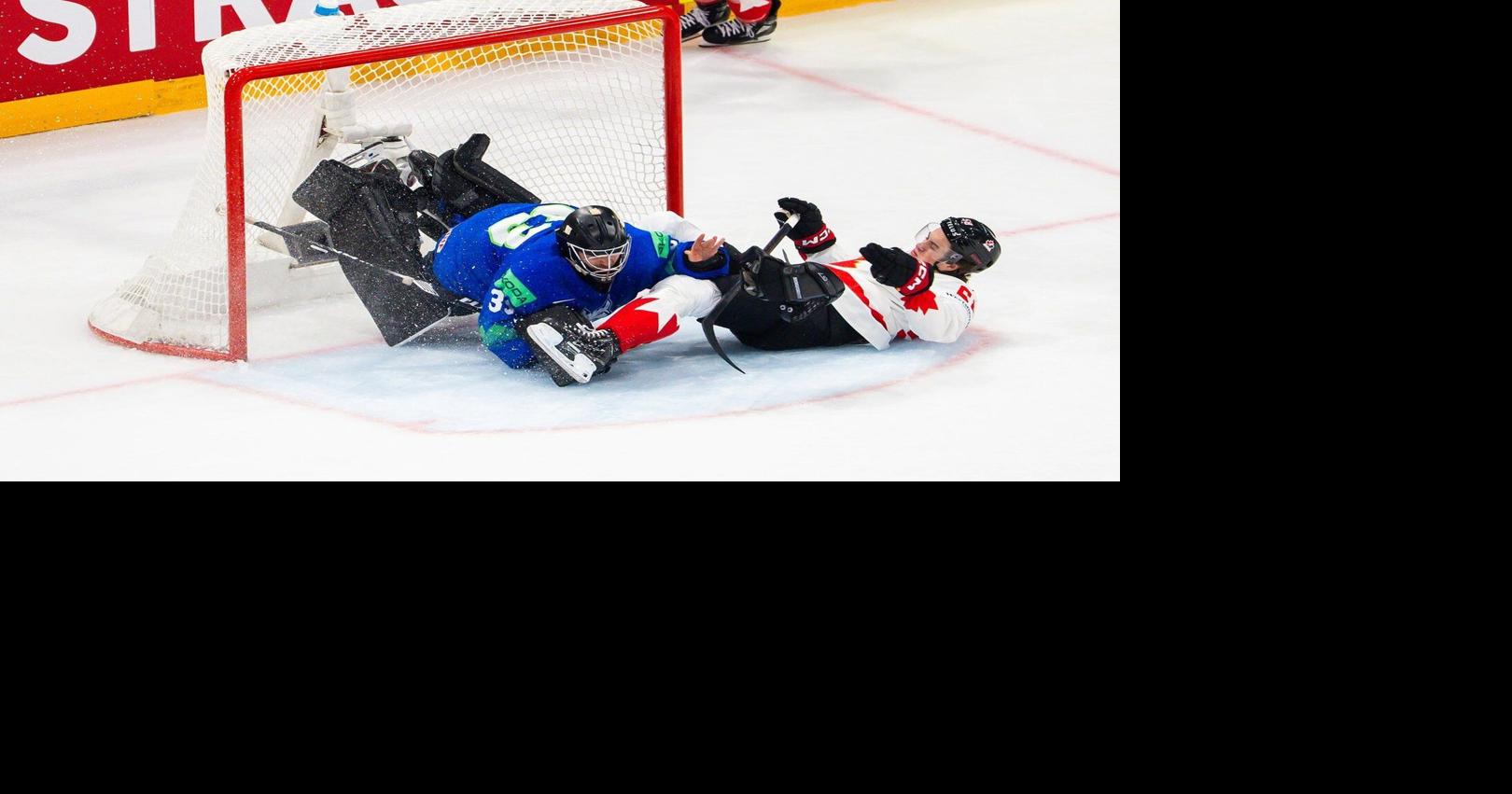 Canada remains perfect in five games at the ice hockey worlds after beating Slovenia